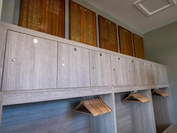 Golf Lockers - Noticeboards - Crown Sports Lockers